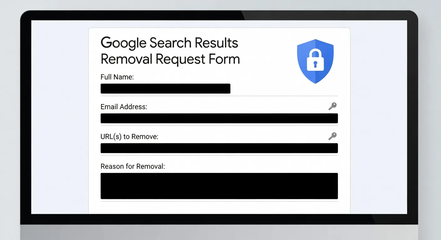 Formulaire de déréférencement Google et procédure RGPD