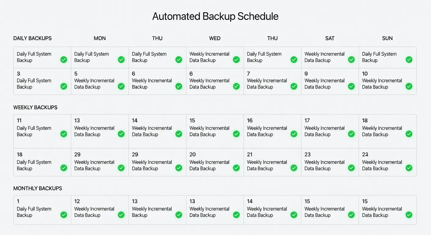Planification et configuration d'une sauvegarde automatique avec Duplicati et Backblaze