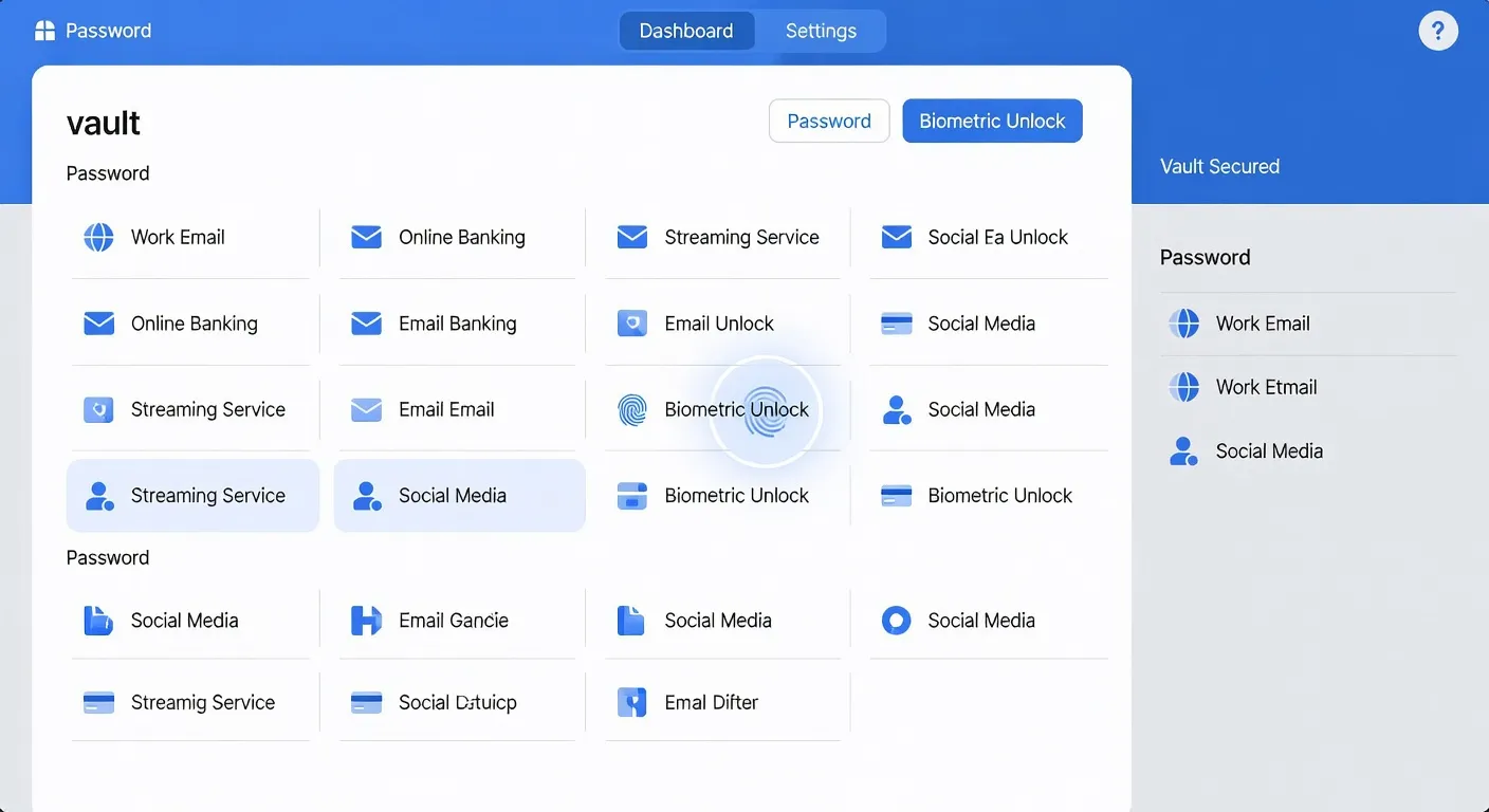Gestionnaires de mots de passe