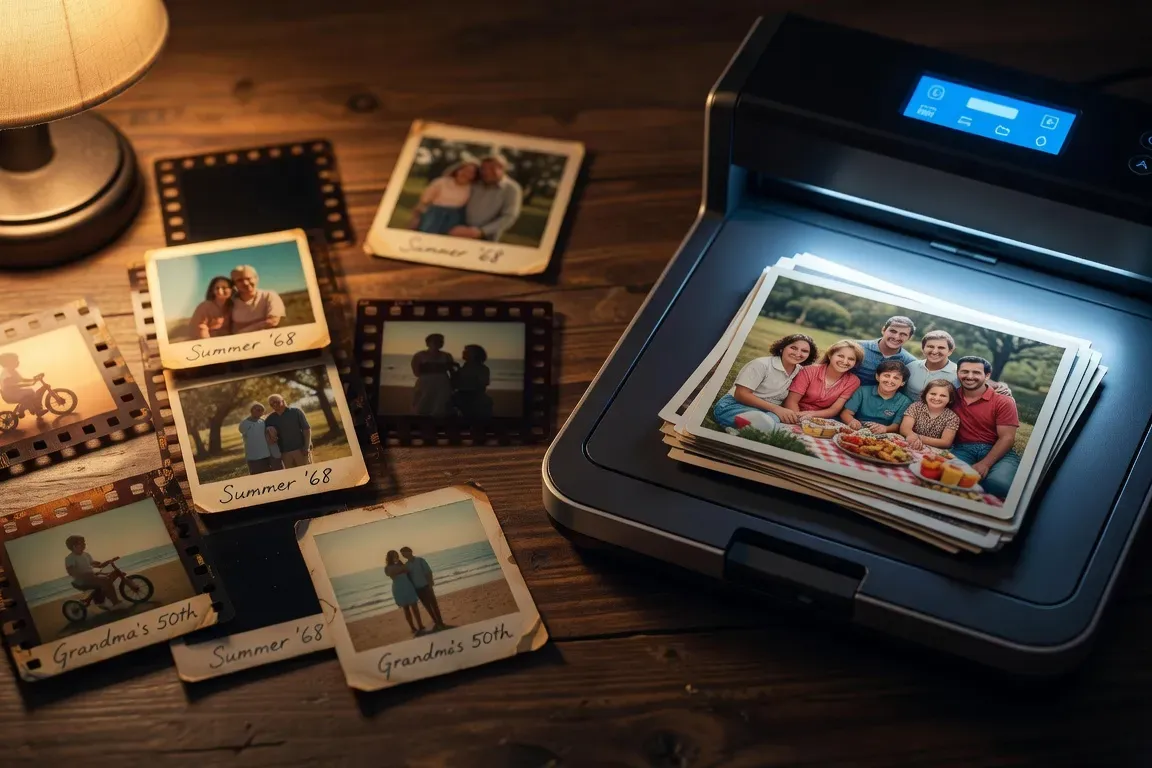 Numérisation diapositives films argentiques guide 2026