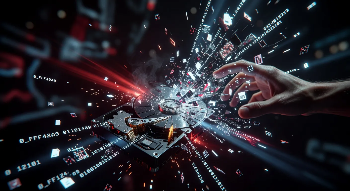 Récupération de données perdues