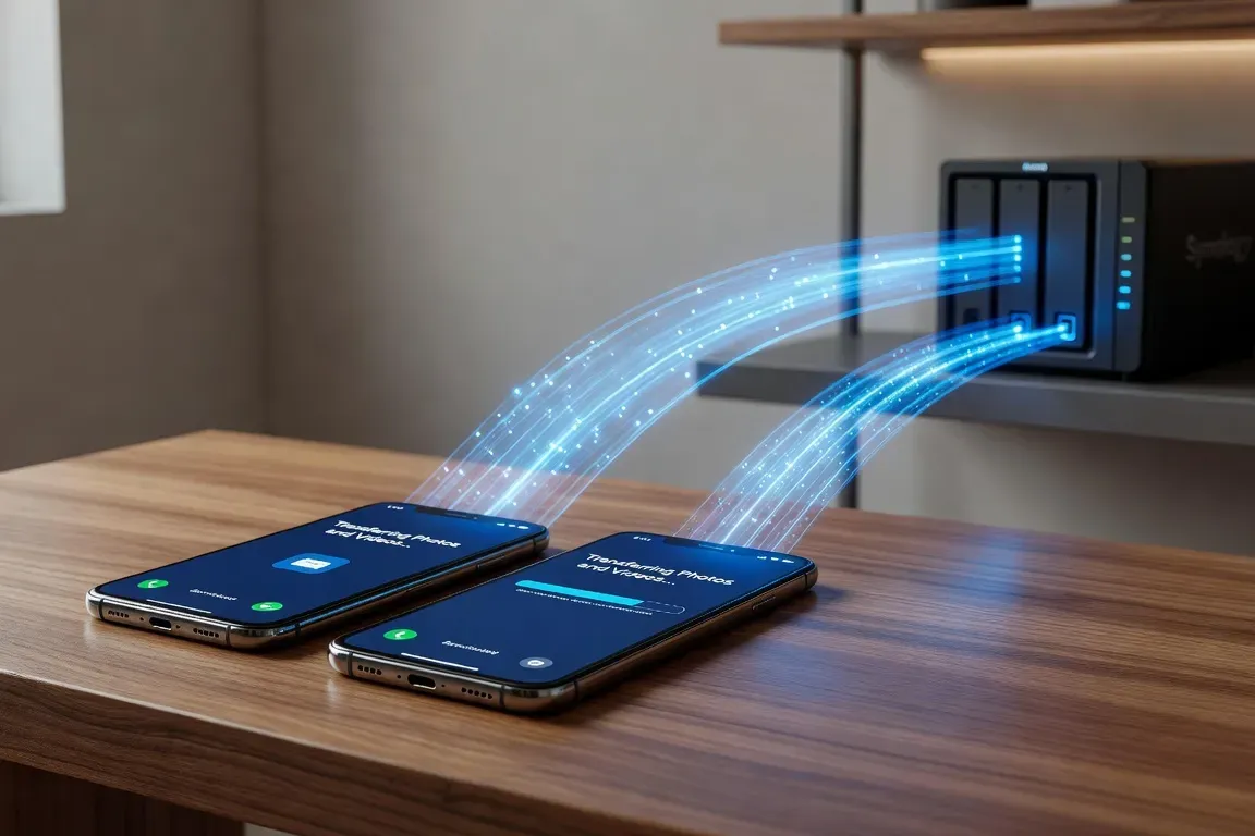 Sauvegarde iPhone et Android sur NAS Synology