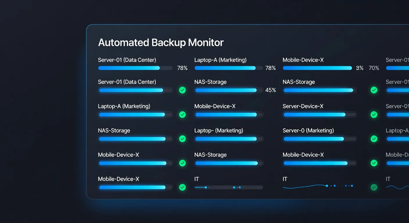 Outils de sauvegarde automatique