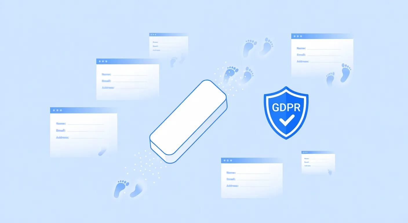 Droit à l'oubli et RGPD